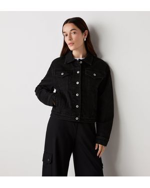 Finery London Caroline Denim Jacket - Black
