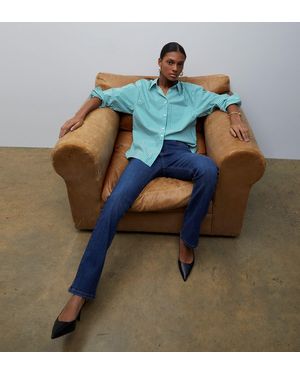Finery London Steph Denim Straight Leg Jeans - Blue