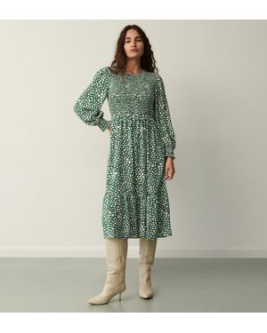 Finery London Isha Midi Dress - Green