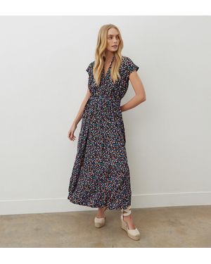 Finery London Eloise Midi Dress - Blue