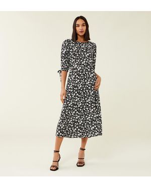 Finery London Mia Daisy Midi Dress - Multicolour