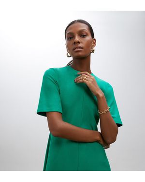 Finery London Ioana Ponte Jersey Dress - Green