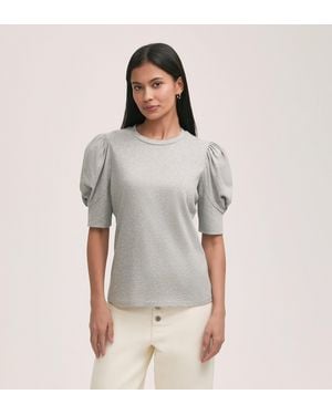Finery UK Oriel Jersey T-Shirt - Grey