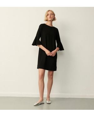 Finery London Izzy Knee Length Dress - Black