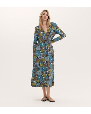Finery London Madelyn Midi Dress - Blue
