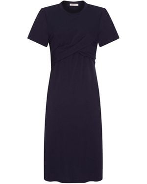 Finery London Edis Jersey Dress - Blue
