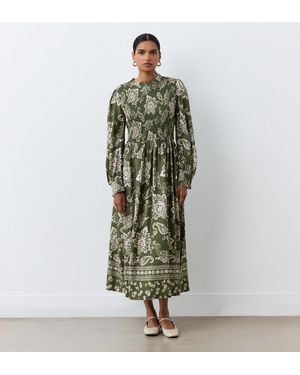 Finery London Jovie Midi Dress - Green
