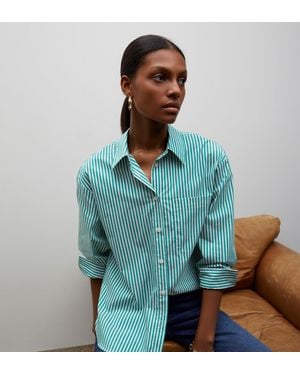 Finery London Jake Boyfriend Shirt - Blue