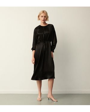 Finery London Florian Midi Dress - Black