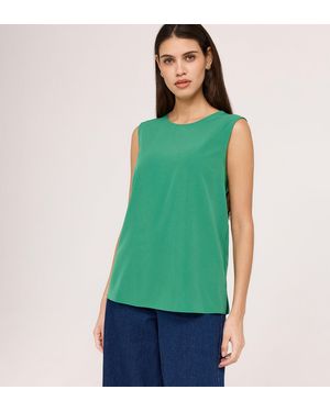 Finery UK Vallie Round Neck Vest - Green