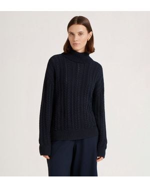 Finery London Viviana Knitted Jumper - Blue
