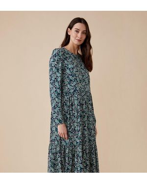 Finery London Edith Midi Dress - Blue