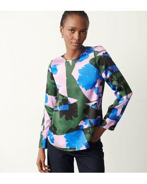 Finery UK Maddison Blouse - Blue