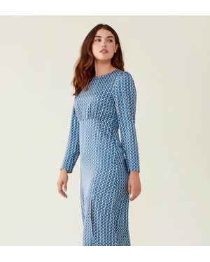 Finery London Selma Dress - Blue