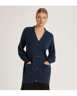 Finery London Mila Knitted Cardigan - Blue
