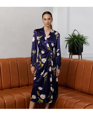 Finery London Adalia Midi Dress - Blue