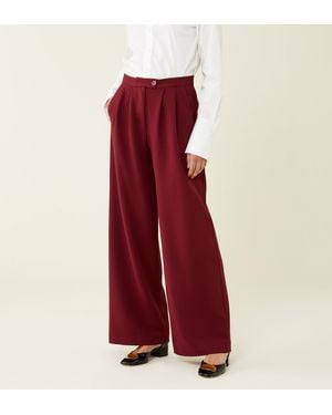 Finery London Jeanne Trousers - Red