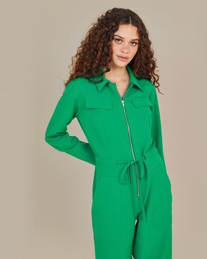 Finery London Hallford Jumpsuit - Green