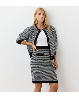 Finery London Emery Knitted Cardigan - Grey