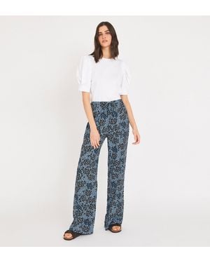 Finery London Natalya Trousers - Blue