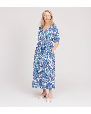 Finery London Logan Midi Dress - Blue