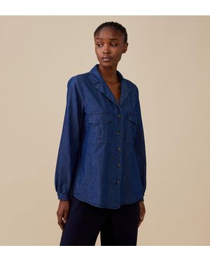 Finery London Lizabeth Shirt - Blue