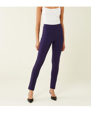 Finery London Acey Ponte Jersey Legging - Blue