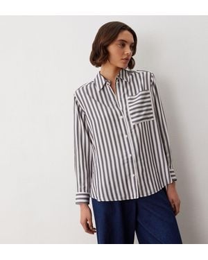 Finery UK Celest Woven Shirt - White