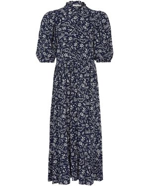 Finery London Kyra Midi Dress - Blue