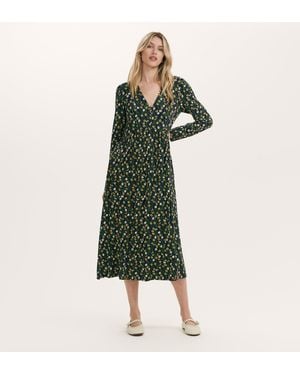 Finery London Madelyn Midi Dress - Green