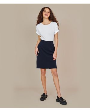 Finery London Emma Skirt - Blue