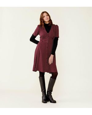 Finery London Mala Dress - Red