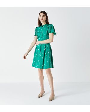 Finery London Cheniston Printed Dress - Green