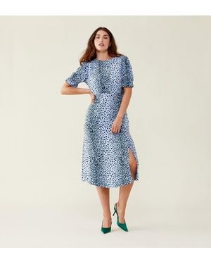 Finery London Jaylen Midi Dress - Blue