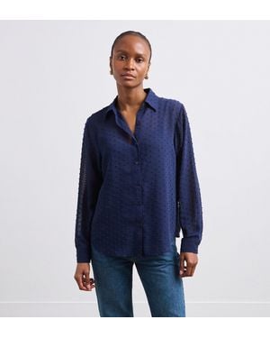 Finery UK Janette Chiffon Blouse With Detachable Cami - Blue