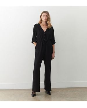 Finery London Annmarie Jumpsuit - Black