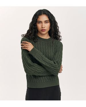 Finery London Frida Knitted Jumper - Green