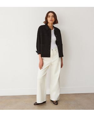 Finery London Elidih Denim Jacket - White