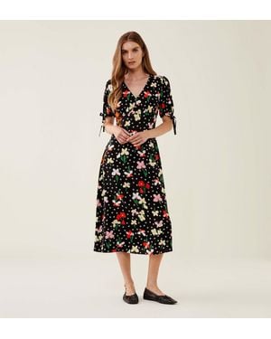Finery London Claire Midi Dress - Multicolour