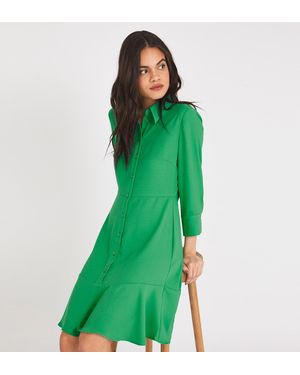 Finery London Paloma Mini Dress - Green