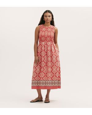 Finery London Skylar Midi Dress - Red
