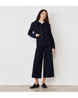 Finery London Enola Ponte Jersey Jacket - Blue
