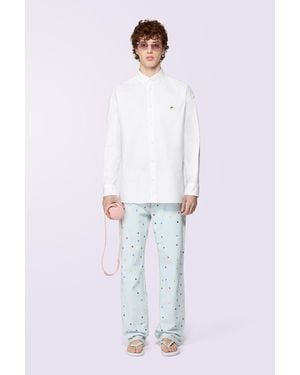 Fiorucci Confetti Straight Fit Jeans Bleach - White