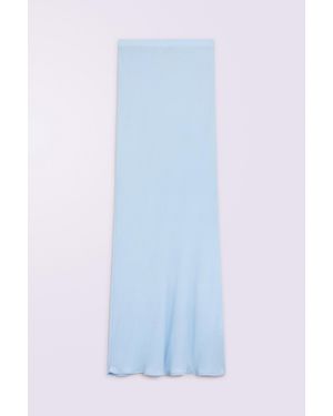 Fiorucci Crepe De Chine Maxi Skirt - Red