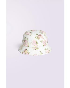 Fiorucci Floral Angel Bucket Hat Multi - Pink