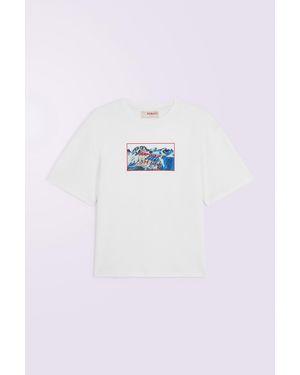 Fiorucci Winter Waterskiing Boxy T-Shirt - White