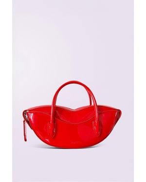 Fiorucci Mini Lips Bag Vinyl - Red