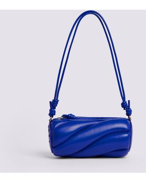 Fiorucci Mella Leather Mini Bag - Blue