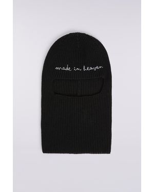 Fiorucci Embroidered Balaklava - Black