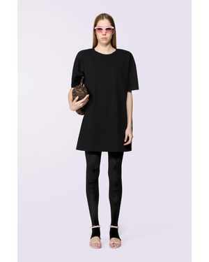 Fiorucci Kissing Angels Mini T-Dress - Black